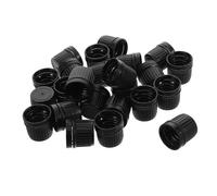 Beavorty 100piezas Funda Antirrobo Para Botellas De Aceite Esencial Tapas De Repuesto Con Dientes De Seguridad Prueba De Fugas Para Difusores y Fragancias De Aroma