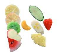 Beavorty 10piezas Clip Para Cabello De Frutas De Pinzas Divertidas y Coloridas Accesorios Para Mujeres y Niñas Para Fiestas Cumpleaños y