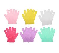 Beavorty 10piezas Dedales Exfoliantes Guantes De Limpieza Profunda Toallitas Exfoliantes Para Ducha Guante De Baño Seguro Para Masaje De Espalda Casa