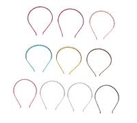 Beavorty 10piezas Diademas De Alambre De Hierro Tocados Para Mujeres y Chicas Accesorios Cabello