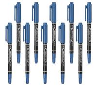 Beavorty 10piezas Marcador De Resistentes Al Agua Para Microblading Rotulador De Lápiz De y Herramienta De Mapeo De Tatuajes