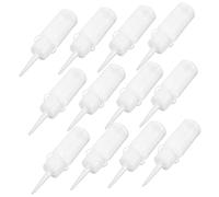 Beavorty 12 Piezas Botella De Champú Simple Botellas Cabello Teñir Botella De Aplicador Botella Aplicadora De Tinte Salón De Botella De Mini Tóner Educación Física
