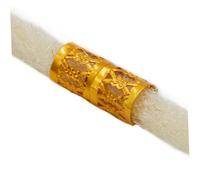 Beavorty 120piezas Accesorios De Pelo Anillos Para Trenzas Huecas Manguitos Ligeros Decoración Forma De Tortuga