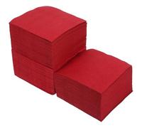 Beavorty 150 Piezas Servilletas de Cóctel de Papel Rojas Cena Desechables para Fiestas y Eventos Elegantes y Suaves para Restaurantes y Bares