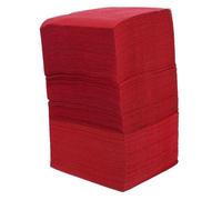 Beavorty 150 piezas Servilletas de Papel Desechables Rojas para Cócteles Especiales Elegante sin Polvo para Restaurante