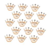 Beavorty 15piezas Broche De Tiara Enjoyada Broches Brillantes Para Mujer Accesorios De Joyería Gemas De Imitación Para Decorar Vestidos y Trajes De Fiesta o Bodas