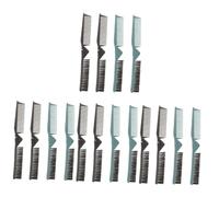 Beavorty 16 Piezas Peine Plegable De Doble Diente Cepillo Pequeño Cepillo De Pelo De Viaje Cepillo Redondo De Viaje Cepillo De Pelo Pequeño Cepillo Compacto Mini Cepillo Plegable Cepillo