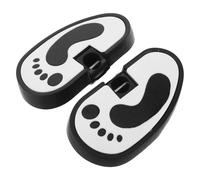 Beavorty 1par Pedales Plásticos para Triciclo Infantil Reposapiés Estables y Resistentes para Bicicletas Coches de Niña de Blanco Accesorios para Paseos al Aire