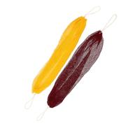 Beavorty 2 Esponjas Exfoliantes Para Baño Exfoliantes Corporales - Esponja De Red Africana Para Baño Elimina Piel Muerta - Para Espalda Y Cuerpo