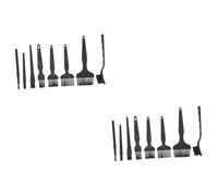 Beavorty 2 Juegos De Cepillos De Limpieza para Teclado Plumero Estático Plumero De Aire Eléctrico Limpiador De Teclado 8 Piezas X 2