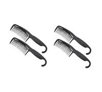 Beavorty 2 Juegos De Peines Negros Para Mujer De Peluquería Redondos Para Cabello Húmedo O Seco (2 Unidades)