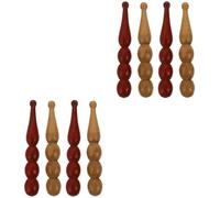 Beavorty 2 Juegos De Varillas De Masaje De Mano Con Cuentas Redondas Para Uso Doméstico Herramienta De De Acupuntura Corporal Completa 4 Unidades X 2