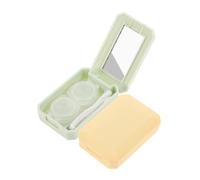 Beavorty 2 Juegos Estuche para Lentes de Contacto Junta Neceser de Viaje Cajas Productos Estuche de Lentes portátil pequeño Soporte para Lentes de Contacto Caso de contactos Abdominales