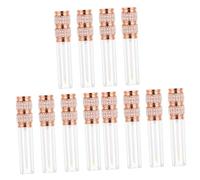 Beavorty 2 Juegos Tubo De Brillo De Labios Tubo De Lápiz Labial De Lápiz Labial Transparente Recargable Dispensador De s De Brillo De Labios En Gelatina 4 Uds * 2