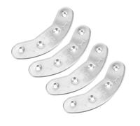 Beavorty 2 Pares De Placas De Metal Para Talón: Kit De Reparación De Y De Talón Para Botas De Hombre, Antidesgaste, Para Senderismo Al Aire Libre, Fácil Instalación.