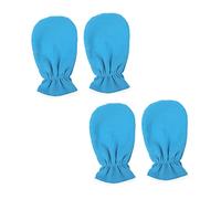 Beavorty 2 Pares guantes de cuidado de mantenimiento cera de parafina para manos guantes humectantes para manos guantes de trabajo kit de spa cubierta de cera de parafina spa guante de cera