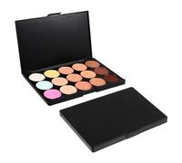 Beavorty 2 Piezas 15 ocultador maquillaje maquilhagem cosmética camuflaje Correctores de 15 colores. cosméticos de estudio fotográfico Corrector de color de 15 tonos. cáscara de plástico