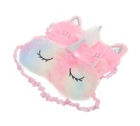 Beavorty 2 Piezas Antifaz Para Para Dormir Máscara De Ojo De Felpa Máscaras Chicas Venda Durmiendo La Siesta Color Máscara Linda Mujer Noche Edad De Adolescencia Suave