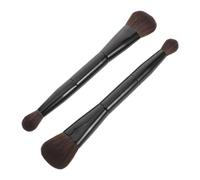 Beavorty 2 Piezas Brocha de Maquillaje Multiusos para Contorno de Nariz y Aplicación de Polvos Herramienta de Maquillaje Profesional para Difuminar Rubor