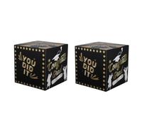 Beavorty 2 Piezas Caja para Tarjetas de Felicitación y Votos de Graduación y Funcional con Superior Almacenamiento Conveniente para Fiestas de Graduación Universitarios