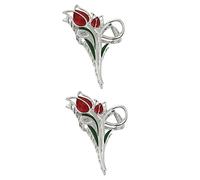 Beavorty 2 Piezas Clip Flor Tiaras Para Niñas Pinzas Para El Cabello Para Niñas Pinzas De Cabello Pinzas Para El Cabello Grandes Horquilla Tulipán Pinza Para El Cabello