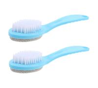Beavorty 2 Piezas De Pie Raspador De Talón Depurador De Pies De Doble Cara Raspador De Piel Muerta Para Pies Depurador De Ducha De Pies Lima Exfoliante Para Pies Piedra Pómez Blue