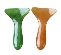 Beavorty 2 Piezas De Raspador De Masaje Manual De Madera Tablero Gua Sha Dispositivo De Belleza Para Cuerpo Cuello Espalda Hombros Pies Herramientas Gua Sha