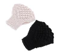Beavorty 2 Piezas Diademas de Invierno Tejidas Calentadores de Orejas Suaves y Ligeras para Mujer Accesorios para Esquí Correr y Fiestas Navideñas