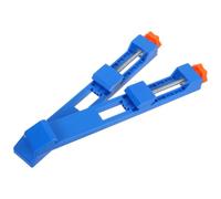Beavorty 2 Piezas Guía de Corte para Carpintería, Carril Guía de Base Ajustable, Abs E Hierro, Azul, para Metal y Baldosas de Mármol, Trabajos Exigentes y Tareas al Aire Libre