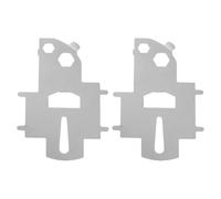 Beavorty 2 Piezas Llave Marina Multiusos de Acero Inoxidable para Cubierta | Plata, Abre Tapas de Agua y Desechos, Uso en Travesías y Maniobras Marinas, para Navegantes