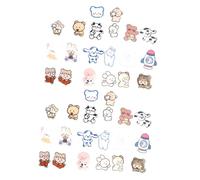 Beavorty 2 series Broches Creativos Broches Lindos Dibujos Animados Pequeños Alfileres De Esmalte Insignias Para Sombreros Decoración Accesorios De Ropa Acrílico 20 piezas*2