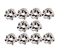Beavorty 20 Piezas anillo de pelo coleteros scrunchies pelo elástico accesorios para el cabello con estampado de vaca tiara cuerda de pelo de niña diadema de de caballo elasticidad