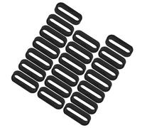 Beavorty 20 Piezas Correa del Bisel de Silicona de Cierre de Correa de Reloj Aro de Retención de Reloj de Conector de Silicona para Reemplazo de Repuesto