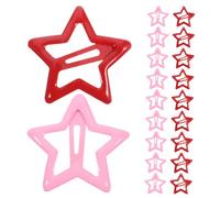 Beavorty 20piezas Horquillas de Estrella de Metal Pinzas Pelo Forma de Estrella para Niñas para Cabello Grueso y Fino para Usar Fiestas y Eventos