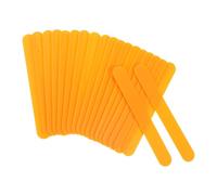 Beavorty 20piezas Kit De Depresores Linguales De Plástico Para Salud Bucal Mango Cómodo y Duradero Diseño Multiusos Para Examinar La Lengua Pediátrica