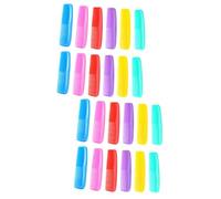 Beavorty 24 Piezas Juego de peine de colores peine de peluqueria peine de cepillo de burlas peine de regalo cabello peines accesorios de mini peine pequeña Mercería