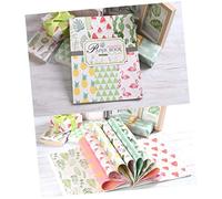 Beavorty 24hojas Libro De Embalaje y Scrapbooking Diseño Minimalista y Práctico