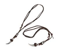 Beavorty 2piezas Collar Vintage Vikingo De De Para Hombres y Mujeres Joyería Tribal Con Cadena De Cuero Ajustable