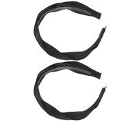 Beavorty 2piezas Diademas Cruzadas Trenzadas Vintage Sujeta Cabello Adorno Para Fiestas