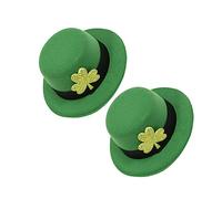 Beavorty 2piezas Horquilla Del Día De San Patricio Verde Para Sombrero Tocado De Festival Pinza Pelo De Mujer