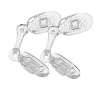 Beavorty 2piezas Kit Reparación Gafas Almohadillas Nasales Antideslizantes u Almohadillas Puente Nasal Protector Nasal Gafas Reemplazo Sol Herramienta Fijación Anticaída