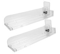 Beavorty 2piezas Propulsor Automático para Cigarrillos Vitrina Transparente Unidades Expositor Automático para Supermercado