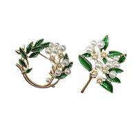 Beavorty 2Piezas Ramo Corsage Broches Guirnalda Decoración Para Suéteres Para Ocasiones Formales y Casual
