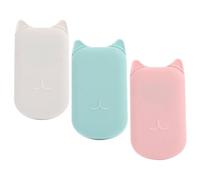 Beavorty 3 Cajas de jabón champú y acondicionador de viaje botellas de viaje vacías viajar jabon viaje jabón de manos rebanadas de jabón para lavarse las manos rodajas de jabon AbS
