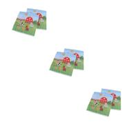 Beavorty 3 Juegos De Servilletas De Papel Desechables Con Elegantes Estampados De Animales De Granja Para Bodas 20 Unidades X 3