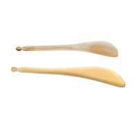 Beavorty 3 Juegos Palo De Tendón Almohadillas Faciales Reutilizables Tablero Guasha Tablero De Raspado Facial Raspador Muscular Masajeador Facial Rodillo Pluma Herramientas De 2 piezas * 3