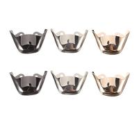 Beavorty 3 Pares Tacones altos para proteger la cabeza. accesorios de cubierta protectora del zapato decoración botas protectores de puntera cubiertas de tacón alto puntiagudo Decorar suite