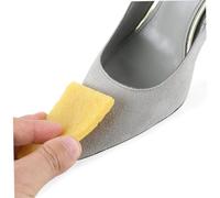 Beavorty 3 Piezas Bloque Limpiador de Goma para Zapatos Alta Elasticidad Práctico y Rápido para Limpiar y Pulir Calzado de Pequeño y Cómodo Color Amarillo