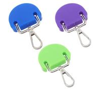 Beavorty 3 Piezas Clip de Fijación para Kayak y Sup con Gancho Metálico | Abrazadera de Montaje Lateral, Acceso Rápido y Resistente al Desgaste, para Bolsas Secas y Salidas al Lago