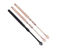 Beavorty 3 Piezas Cuchara Para Quitar La Cera Del Oido Palo Limpiador De Oídos Limpiador De Cerumen Cuchara Para La Oreja Selección De Cerumen Recogedor De Cera Del Oído Oro Rosa Detergente